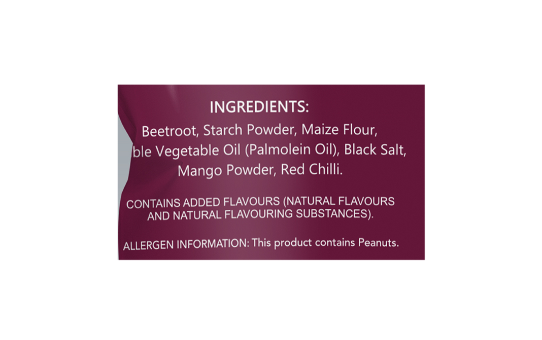 Inaaya Beetroot Chips    Pack  20 grams